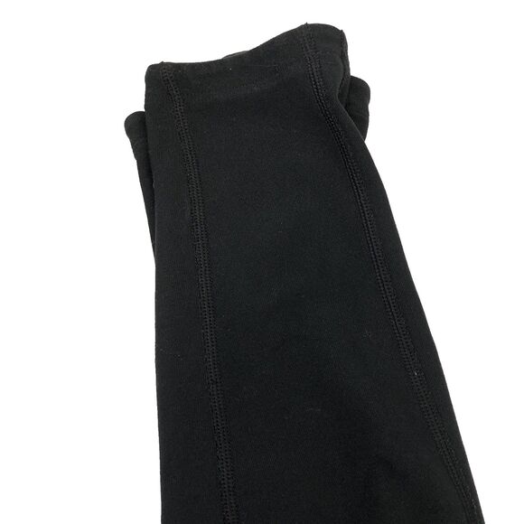 Nike Pants Womens Large Black Dri-FIT Running Leggings Zip Ankle Compression - Picture 7 of 16